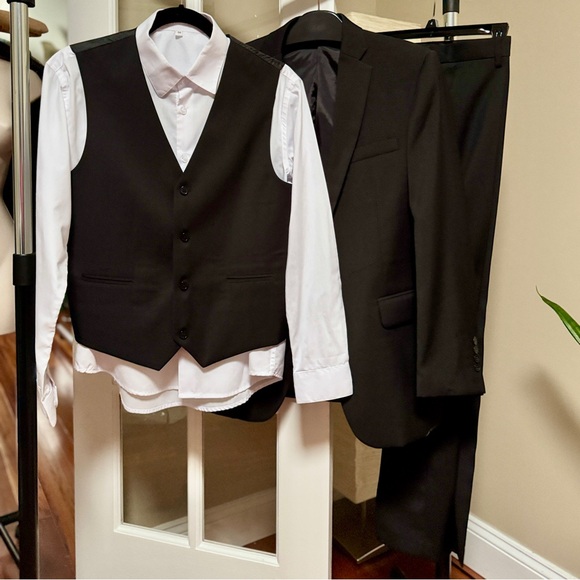 4 pcs Joey Couture Boy Youth Suit Set - Picture 2 of 11